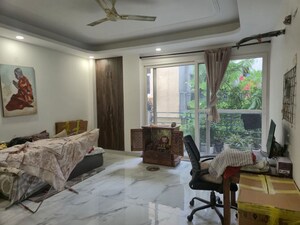 Living Room in 3 BHK Builder Floor at Chattarpur – for Rent