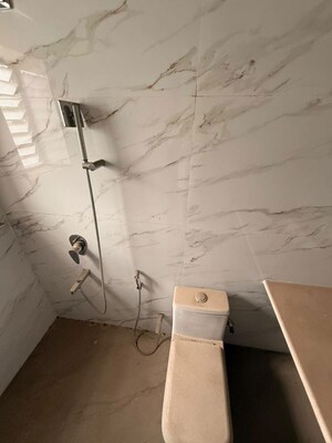 Bathroom in 5 BHK Independent House at National Housing Society – for Rent
