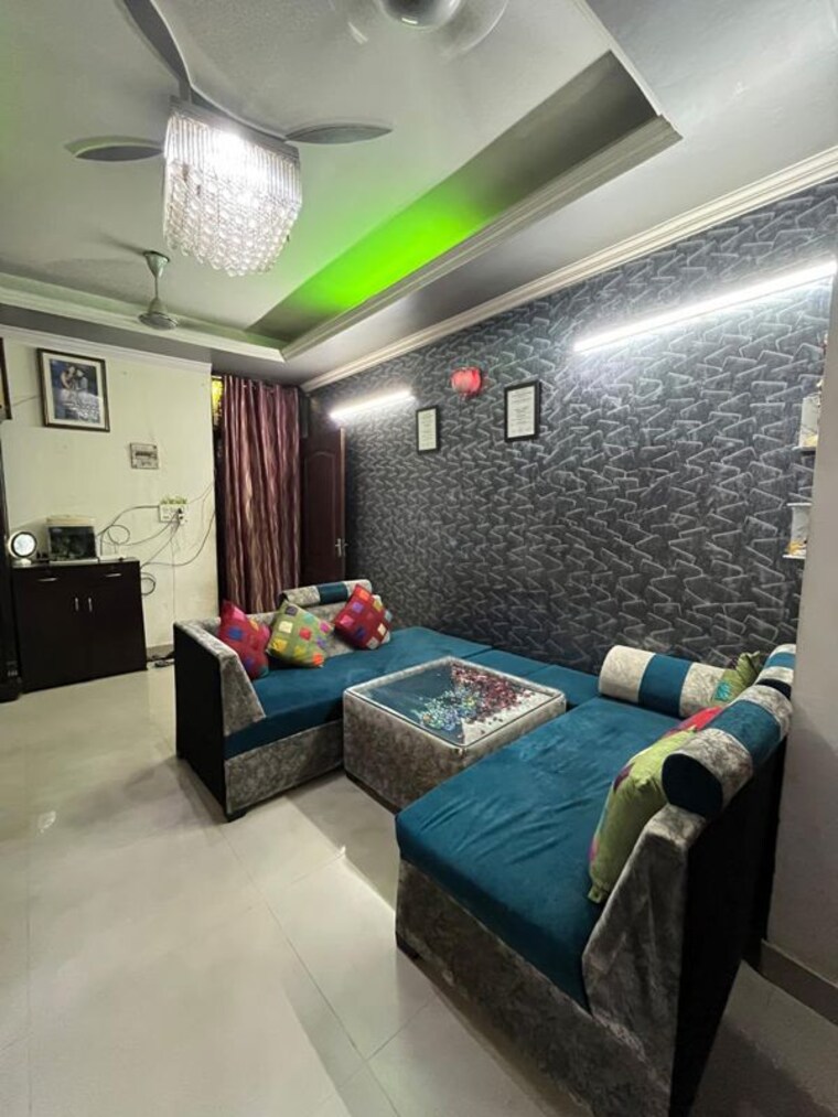 Living Room, vaishali sector 4 2 Bedroom 900 Sq.Ft. Builder Floor In Vaishali Sector 4 Ghaziabad 10665344