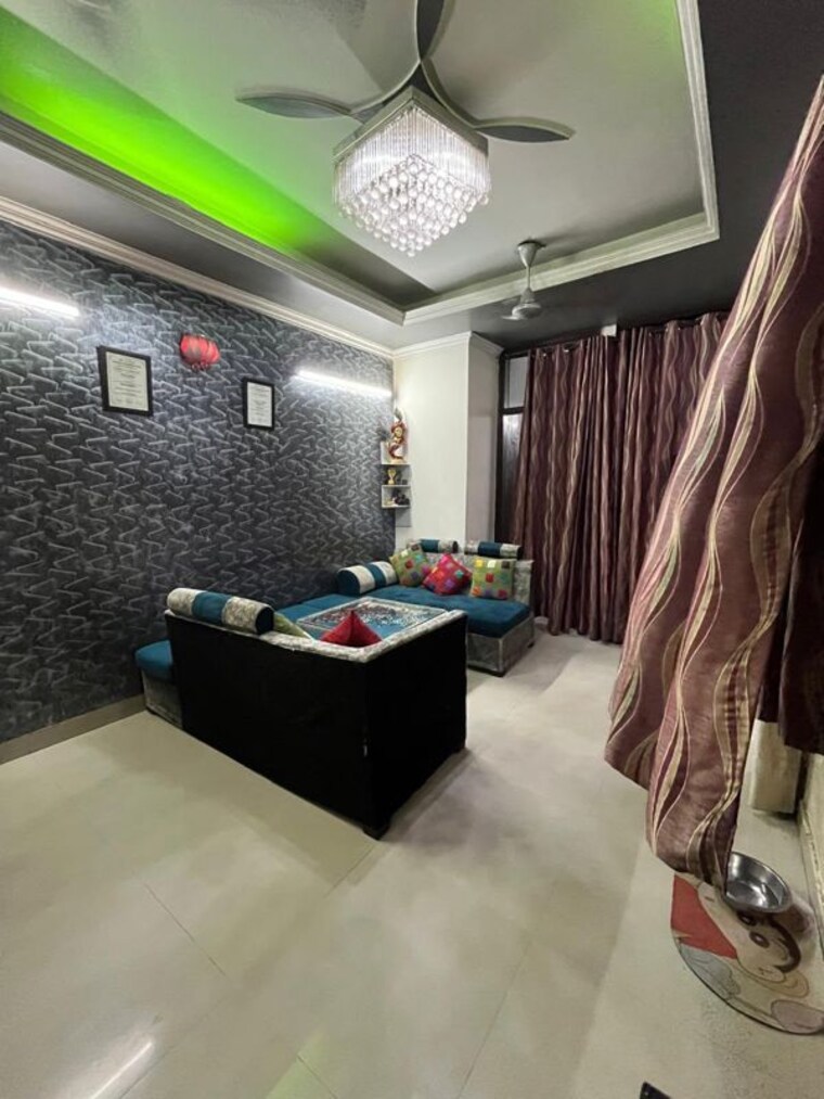 Living Room, vaishali sector 4 2 Bedroom 900 Sq.Ft. Builder Floor In Vaishali Sector 4 Ghaziabad 10665344