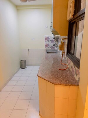 Bathroom in 3 BHK Apartment at Vasant Kunj – for Rent