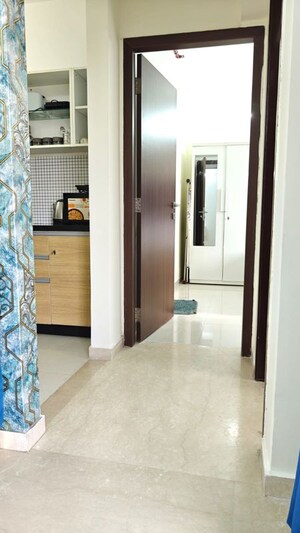 Building Lobby in 1 BHK Apartment at Omkar Signet, Malad East – for Rent