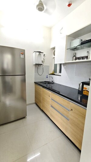 Kitchen in 1 BHK Apartment at Omkar Signet, Malad East – for Rent