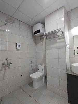 Bathroom in 3 BHK Builder Floor at Rajouri Garden – for Rent