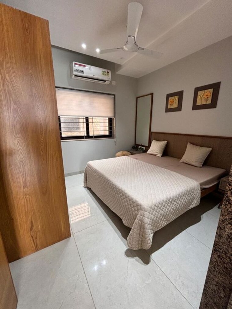 Bedroom, darshanam-pride 4 Bedroom 870 Sq.Ft. Villa In Tarsali Vadodara 10665413