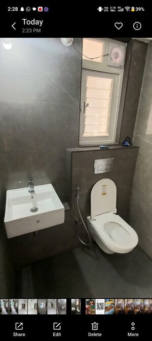Bathroom in 1 BHK Apartment at Shreeji Laxmi, Ghatkopar East – for Rent