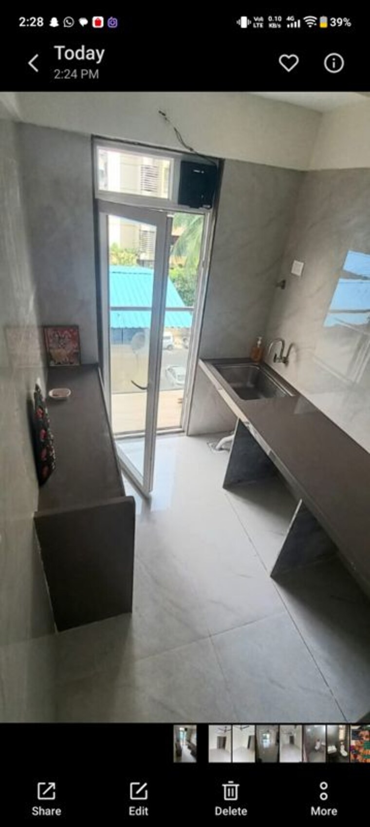 Balcony, shreeji-laxmi 1 Bedroom 434 Sq.Ft. Apartment In Ghatkopar East Mumbai 10665404