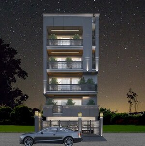 3 BHK Builder Floor – Exterior View View at Sector 82a - for Sale