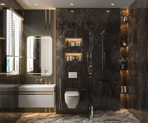 Attached Bathroom in 3 BHK Builder Floor at Sector 82a – for Sale