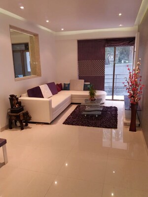 Living Room in 4 BHK Apartment at Agarwal Vrindavan Gardens, Nalasopara East – for Sale