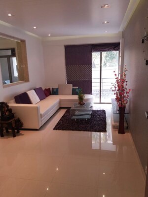 Living Room in 4 BHK Apartment at Agarwal Vrindavan Gardens, Nalasopara East – for Sale