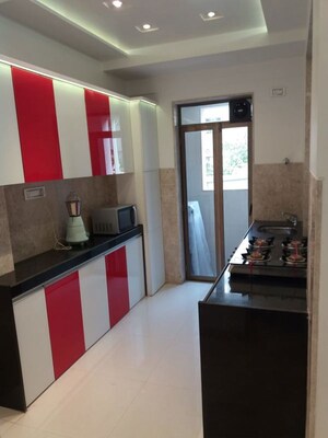 Kitchen in 4 BHK Apartment at Agarwal Vrindavan Gardens, Nalasopara East – for Sale