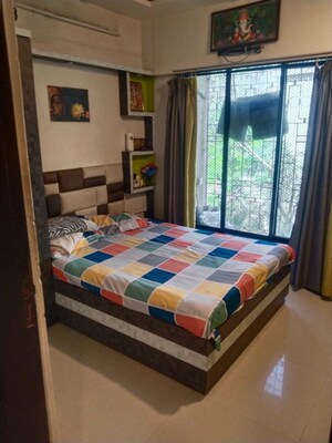Bedroom in 4 BHK Apartment at Agarwal Vrindavan Gardens, Nalasopara East – for Sale