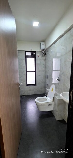Bathroom in 2 BHK Apartment at Oxford Navrang Navkar, Goregaon West – for Rent