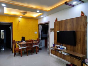 Living Room in 2 BHK Apartment at Omkar Vanashree, Hadapsar – for Rent