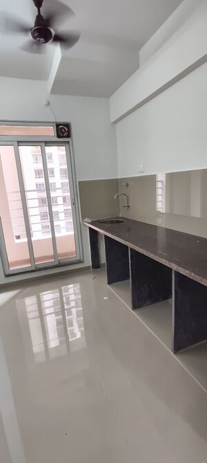 Kitchen in 1 BHK Apartment at Puranik Rumah Bali, Ghodbunder Road – for Rent