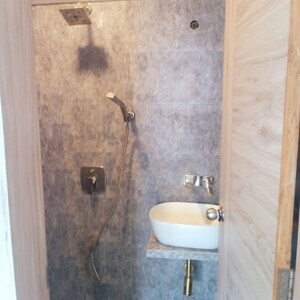 Bathroom in 1 BHK Apartment at Santacruz West – for Rent