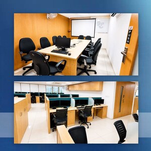 Team Area in  Office Space at Parshwanath Business Park, Prahlad Nagar – for Rent