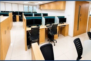 Team Area in  Office Space at Parshwanath Business Park, Prahlad Nagar – for Rent