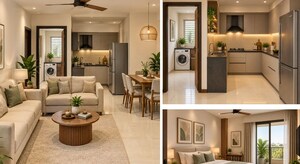 Living Room in 2 BHK Apartment at 5 Elements Sai Nandana Marvella, Jp Nagar Phase 8 – for Sale