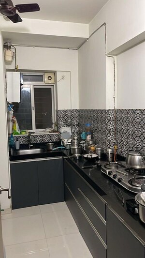 Kitchen in 2 BHK Apartment at Lodha Amara, Kolshet Road – for Rent