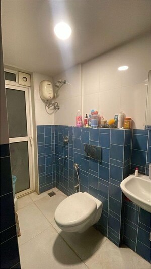 Bathroom in 2 BHK Apartment at Lodha Amara, Kolshet Road – for Rent