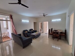 Living Room in 3 BHK Apartment at Ansal Sushant Jeevan Enclave, Sushant Golf City – for Rent