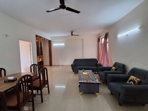 Living Room in 3 BHK Apartment at Ansal Sushant Jeevan Enclave, Sushant Golf City – for Rent