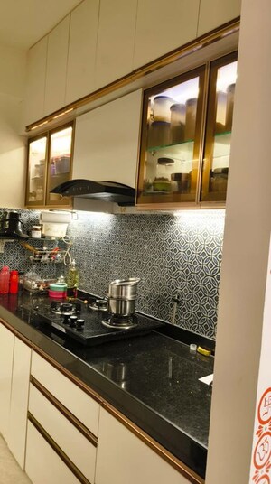 Kitchen/pantry in 1 BHK Apartment at Lodha Crown Quality Homes, Majiwada – for Rent