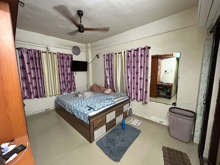 Bedroom, wakad 3 Bedroom 1252 Sq.Ft. Apartment In Wakad Pune 10665642