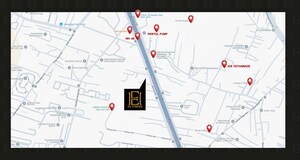 2 BHK Apartment – Map Location View at EH Towers, Tathawade - for Sale