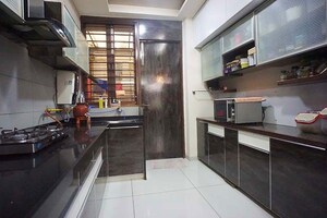 Kitchen in 5 BHK Villa at Sola – for Sale