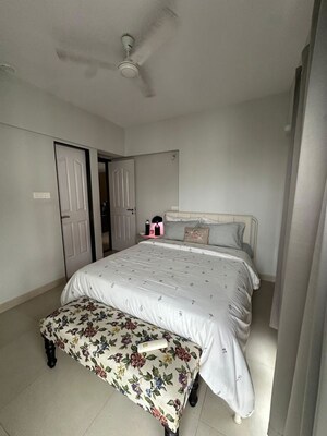 Bedroom in 1.5 BHK Apartment at Aspen Park, Goregaon East – for Rent