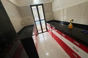 Kitchen in 2 BHK Apartment at Hubtown Greenwoods, Vartak Nagar – for Rent