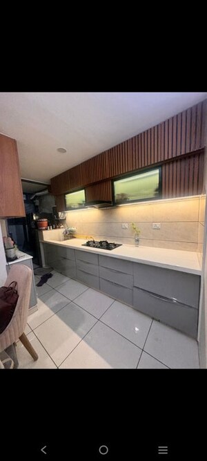 Kitchen in 3 BHK Apartment at Goyal Orchid Blues, Shela – for Rent