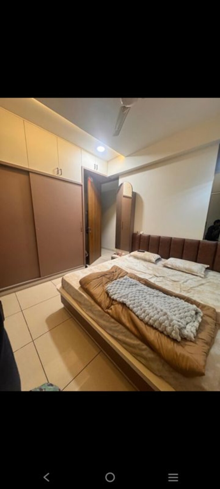Bedroom, goyal-orchid-blues 3 Bedroom 1800 Sq.Ft. Apartment In Shela Ahmedabad 10665708
