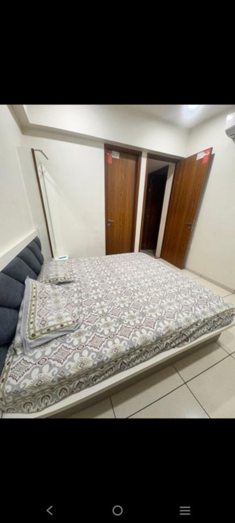 Bedroom, goyal-orchid-blues 3 Bedroom 1800 Sq.Ft. Apartment In Shela Ahmedabad 10665708