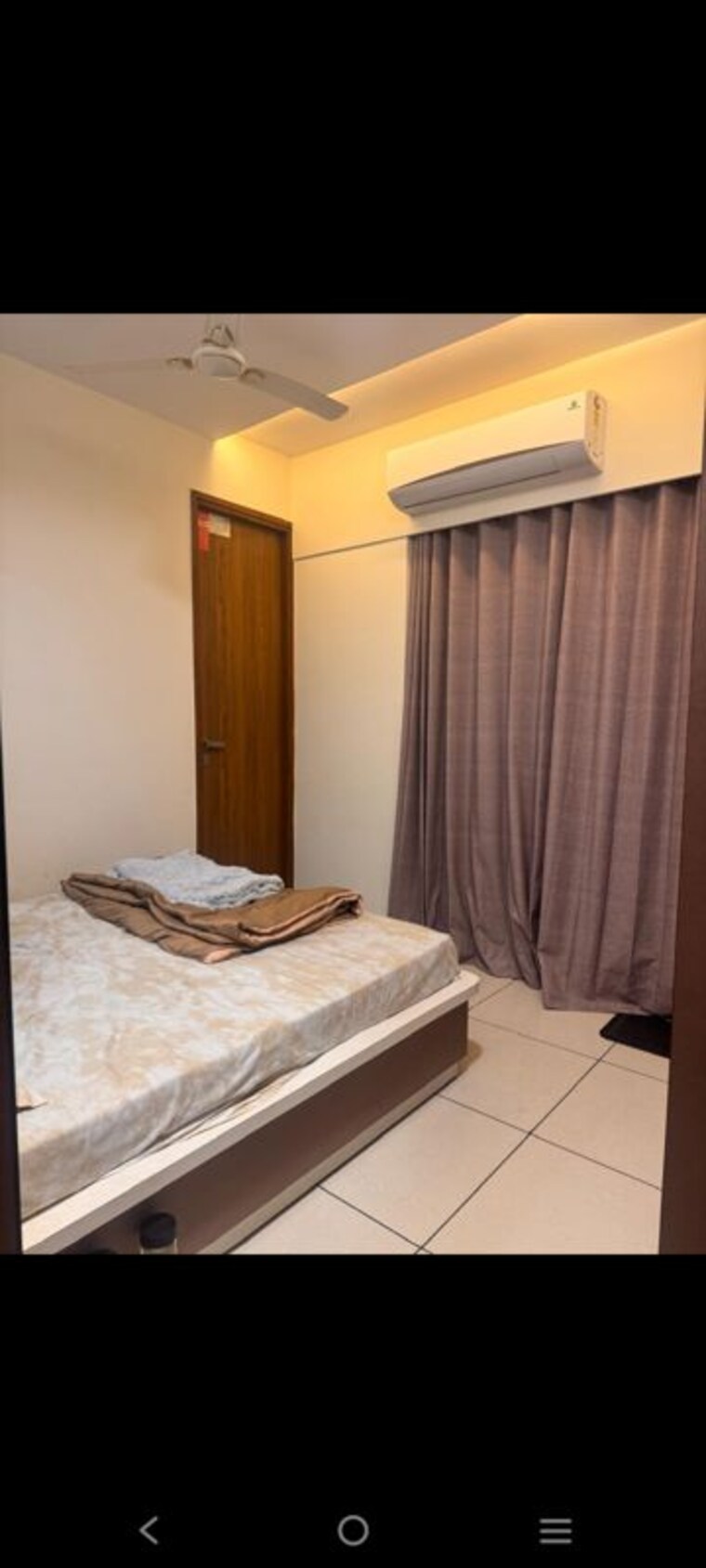 Bedroom, goyal-orchid-blues 3 Bedroom 1800 Sq.Ft. Apartment In Shela Ahmedabad 10665708