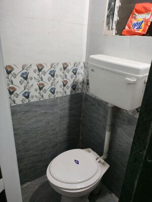 Bathroom in 1 BHK Apartment at Mahape – for Rent