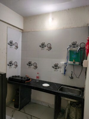 Kitchen in 1 BHK Apartment at Mahape – for Rent