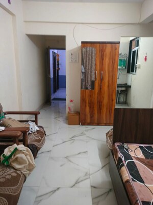 Living Room in 1 BHK Apartment at Mahape – for Rent
