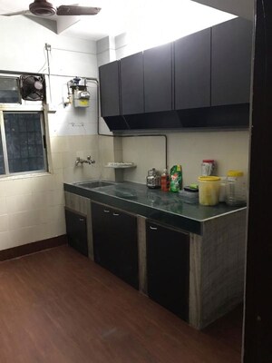 Kitchen in 1 BHK Apartment at Lok Sarita, Andheri East – for Rent
