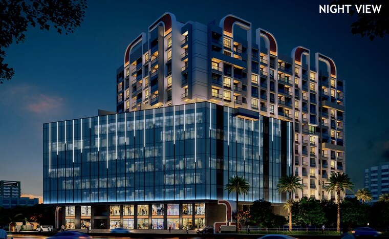 Exterior View, eh-towers 2 Bedroom 759 Sq.Ft. Apartment In Tathawade Pune 10665741