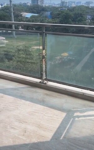 Balcony in 3 BHK Apartment at Ambience Creacions, Sector 22 – for Rent