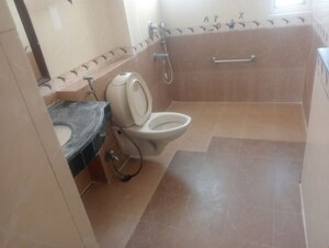 Bathroom in 3 BHK Apartment at Parsvnath Green Ville, Sector 48 – for Rent