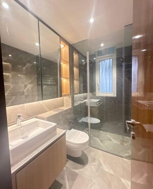 Attached Bathroom in 3 BHK Apartment at Adani Samsara Vilasa, Sector 63 – for Rent