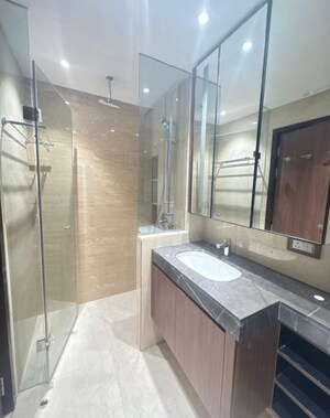 Bathroom in 3 BHK Apartment at Adani Samsara Vilasa, Sector 63 – for Rent