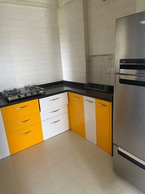 Kitchen in 2 BHK Apartment at Ravinanda Skylights, Wagholi – for Rent
