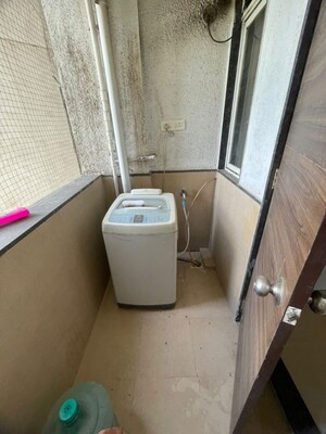 Bathroom in 2 BHK Apartment at Ravinanda Skylights, Wagholi – for Rent