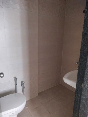 Bathroom in 3 BHK Apartment at DGS Sheetal Tapovan, Malad East – for Rent